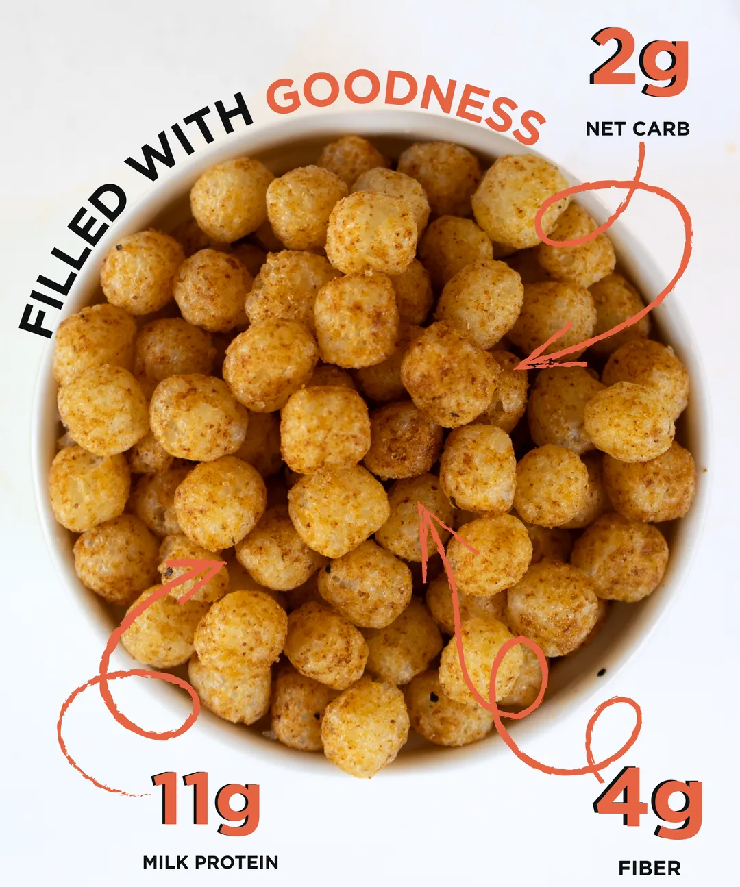 BBQ Protein Puffs