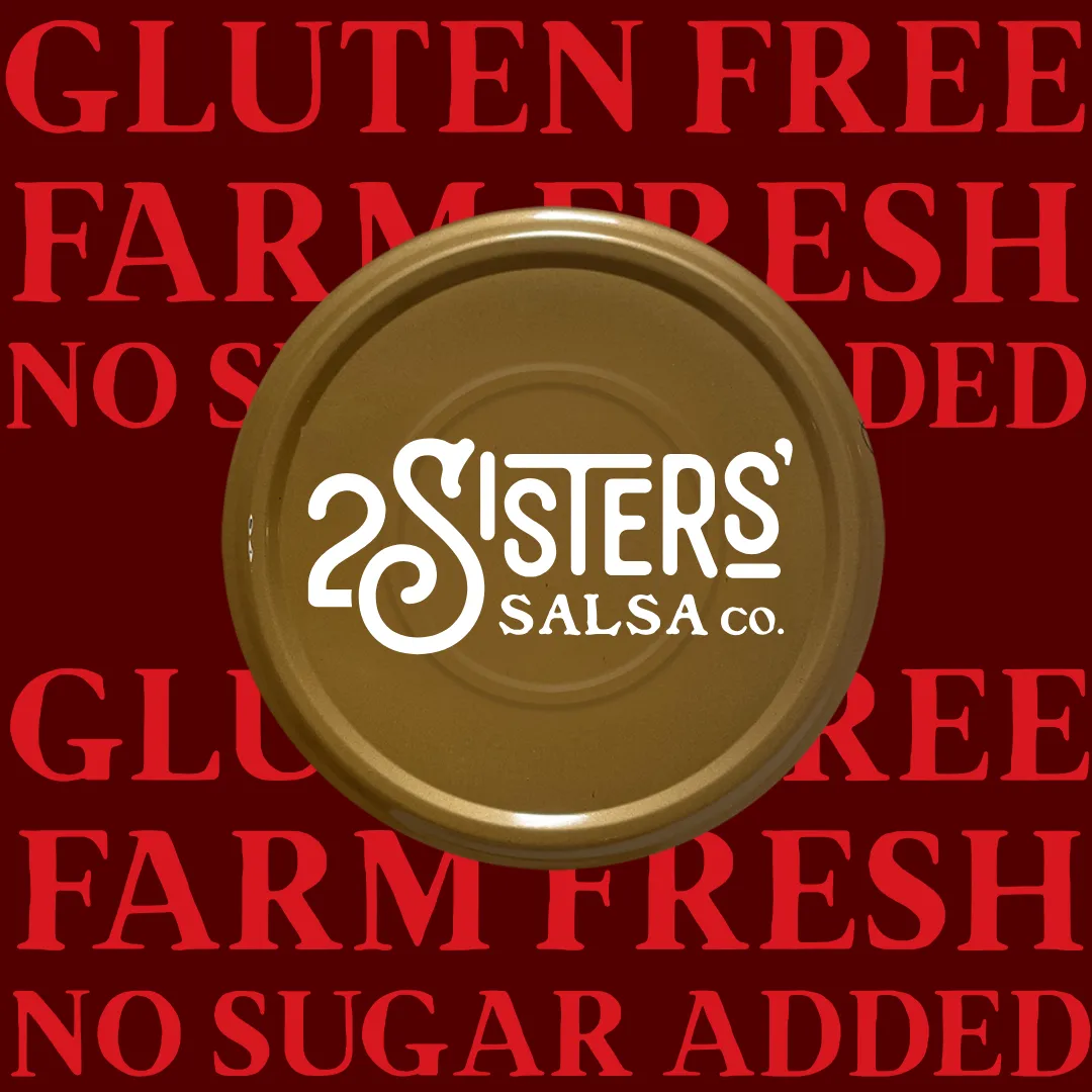 2 Sisters' Salsa –Original  Clean Label, No Sugar Added – 16 oz