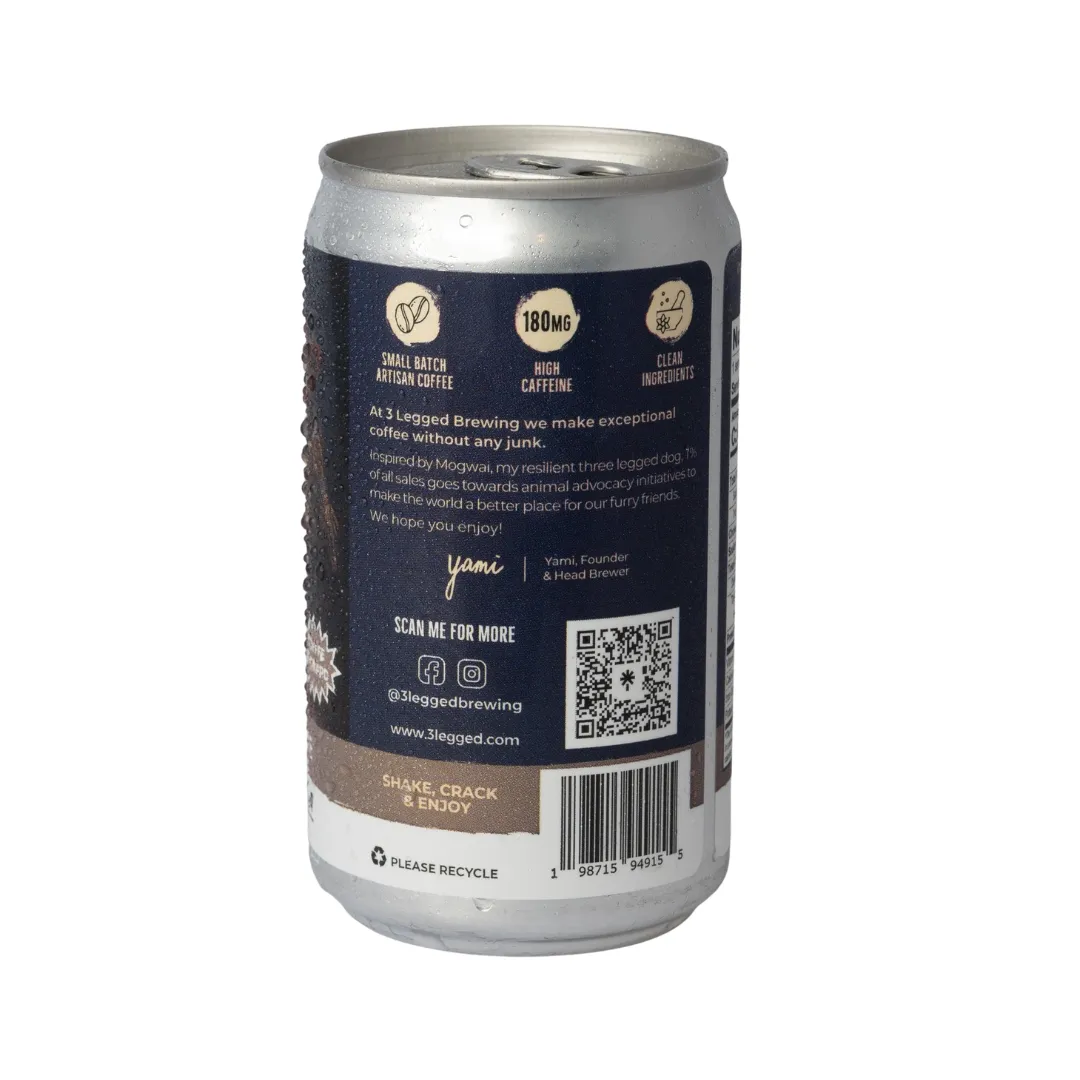 Campfire S'more Nitro Cold Brew Ready-to-Drink, 0-Sugar, 0-dairy Canned Coffee