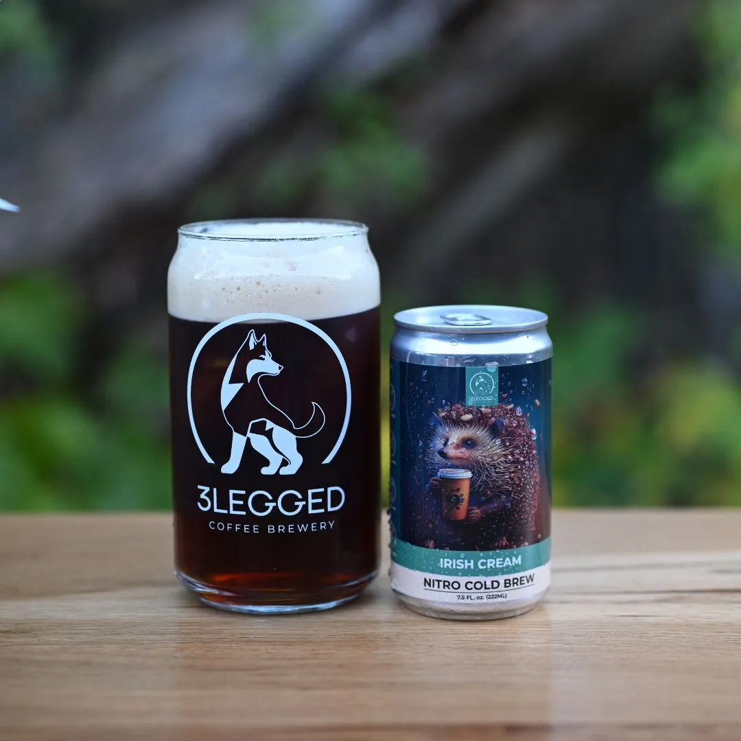 Irish Cream Nitro Cold Brew Ready-to-Drink, 0-Sugar, 0-dairy Canned Coffee