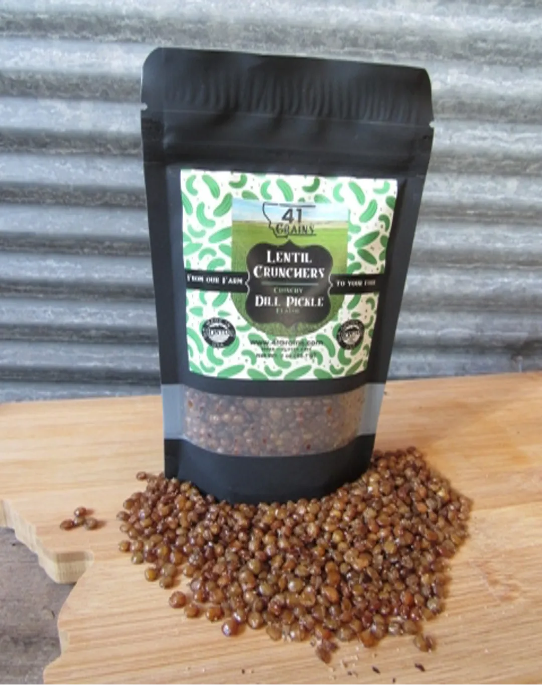 2 oz Lentil Cruncher's (Dill Pickle)