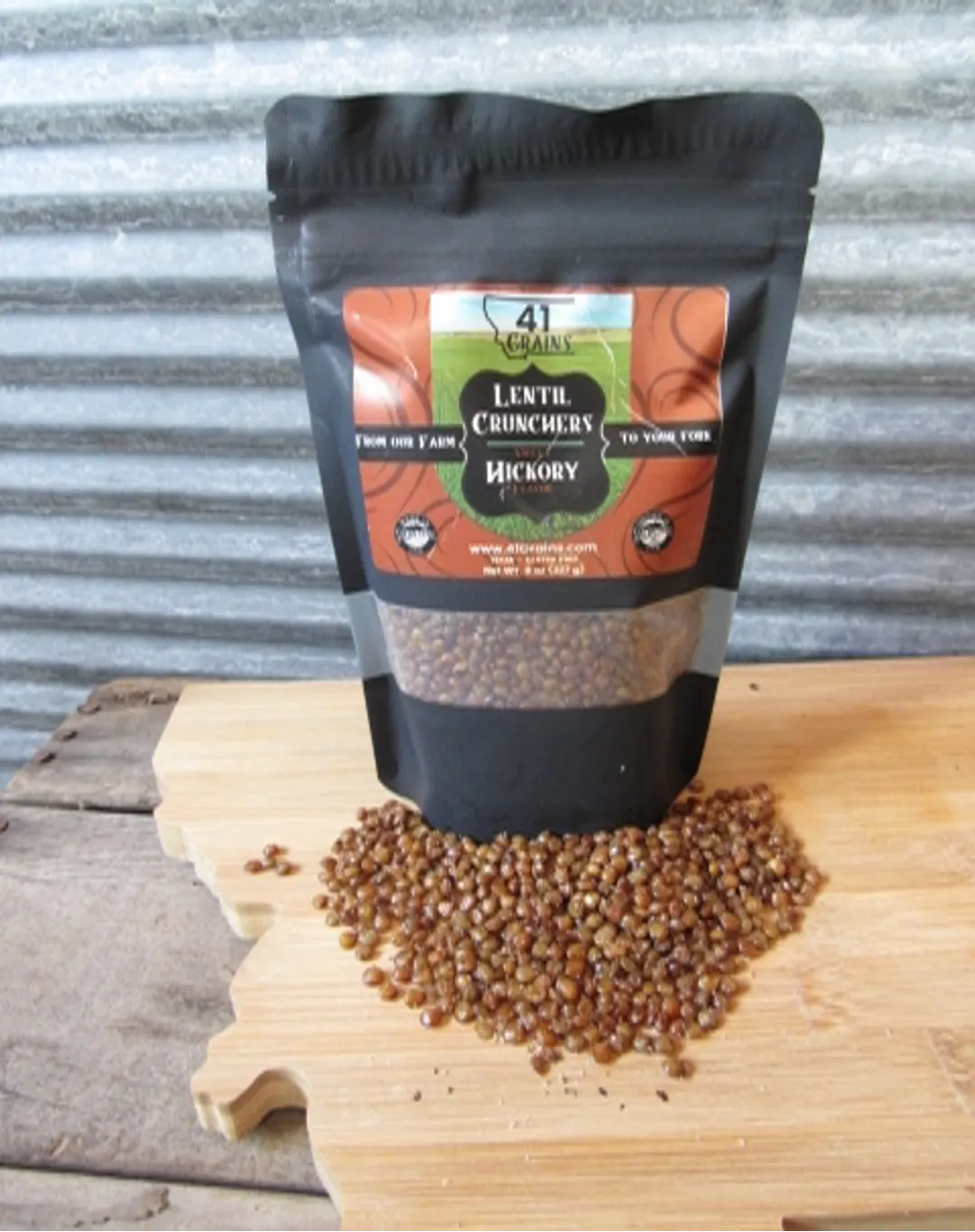 2 oz Lentil Cruncher's (Sweet Hickory)