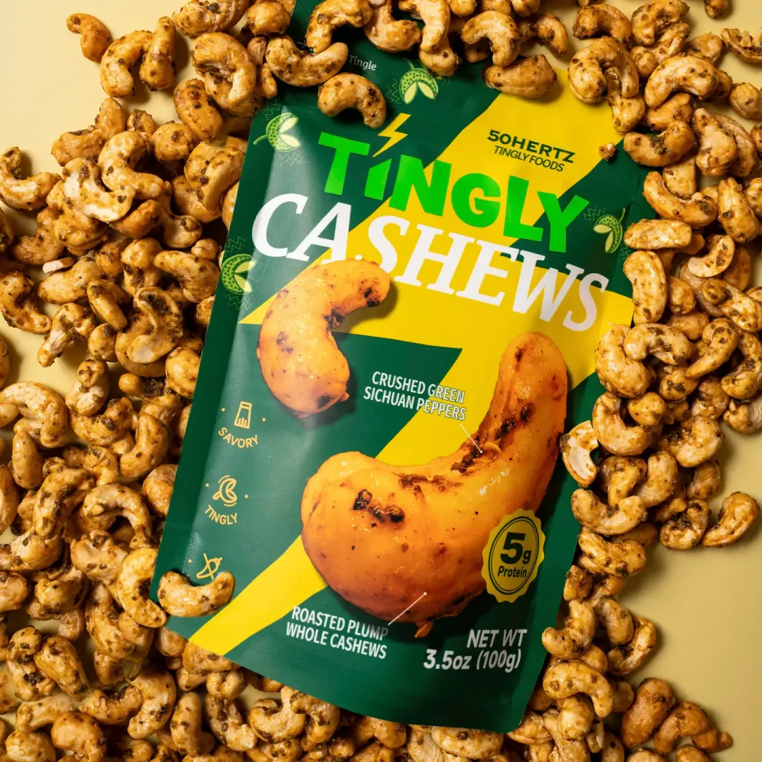 Tingly Sichuan Pepper Cashew (3.5oz)