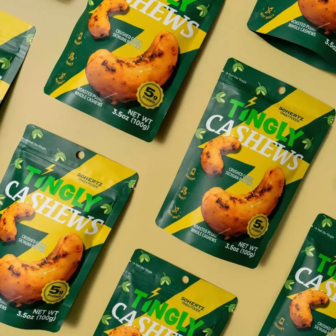 Tingly Sichuan Pepper Cashew (3.5oz)