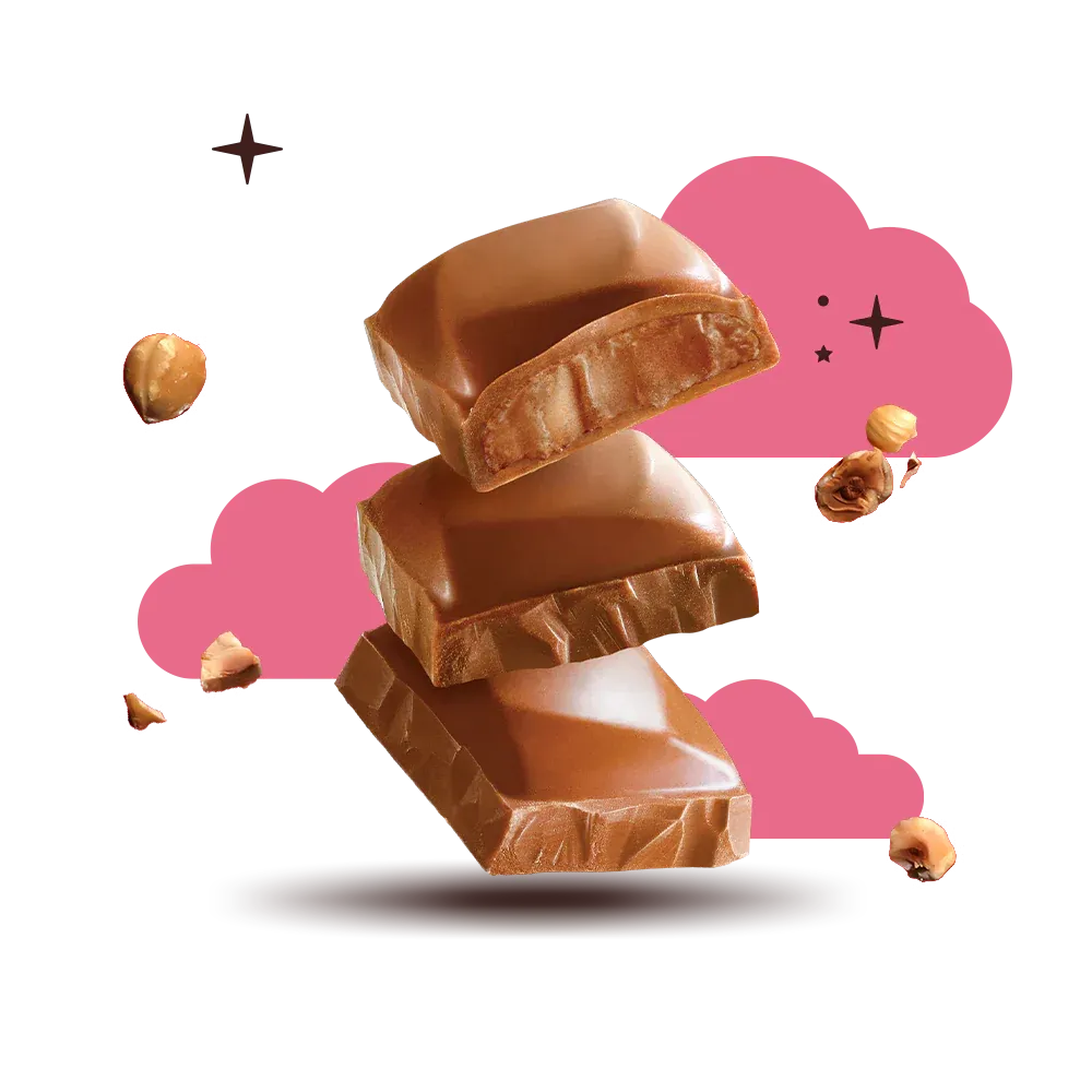 Hazelnut Cream Chocolate Bar