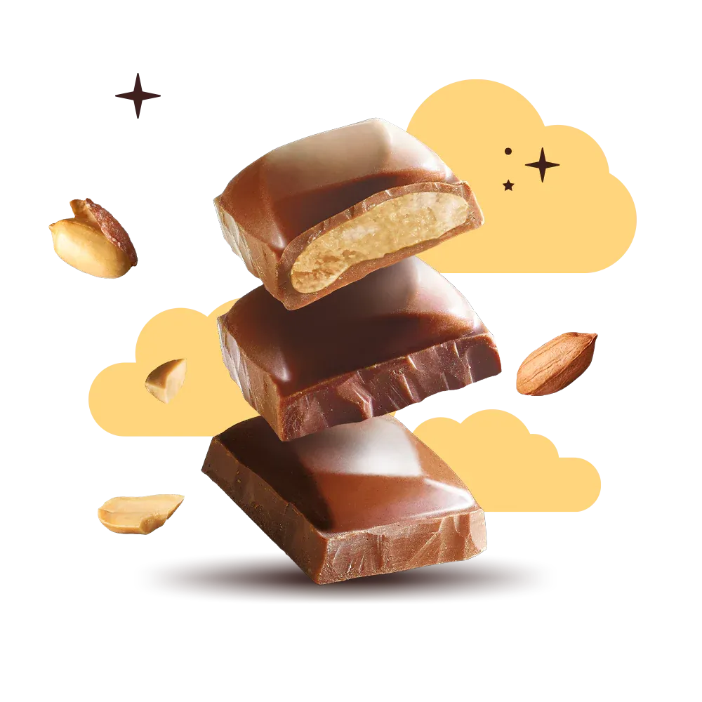 Peanut Butter Cream Chocolate Bar