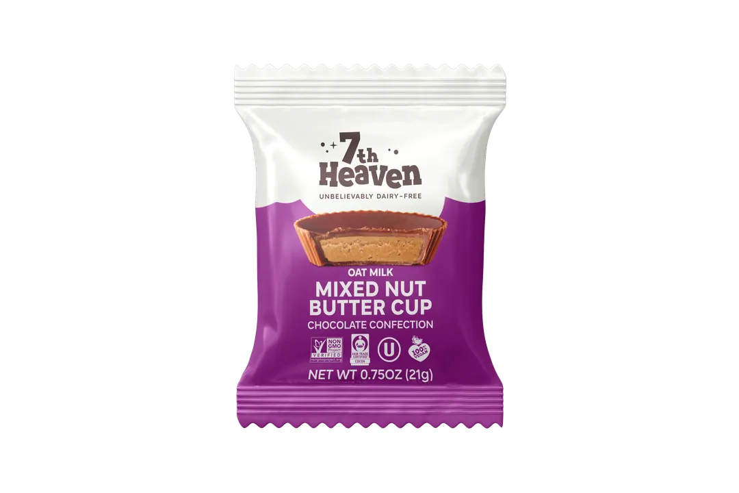 Mixed Nut Butter Cups Pouch - Oat Milk Chocolate Confection
