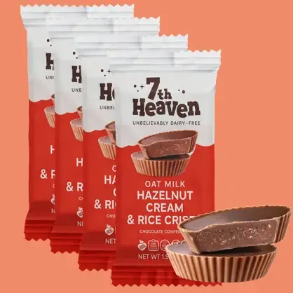Hazelnut Cream and Rice Crisps Cups