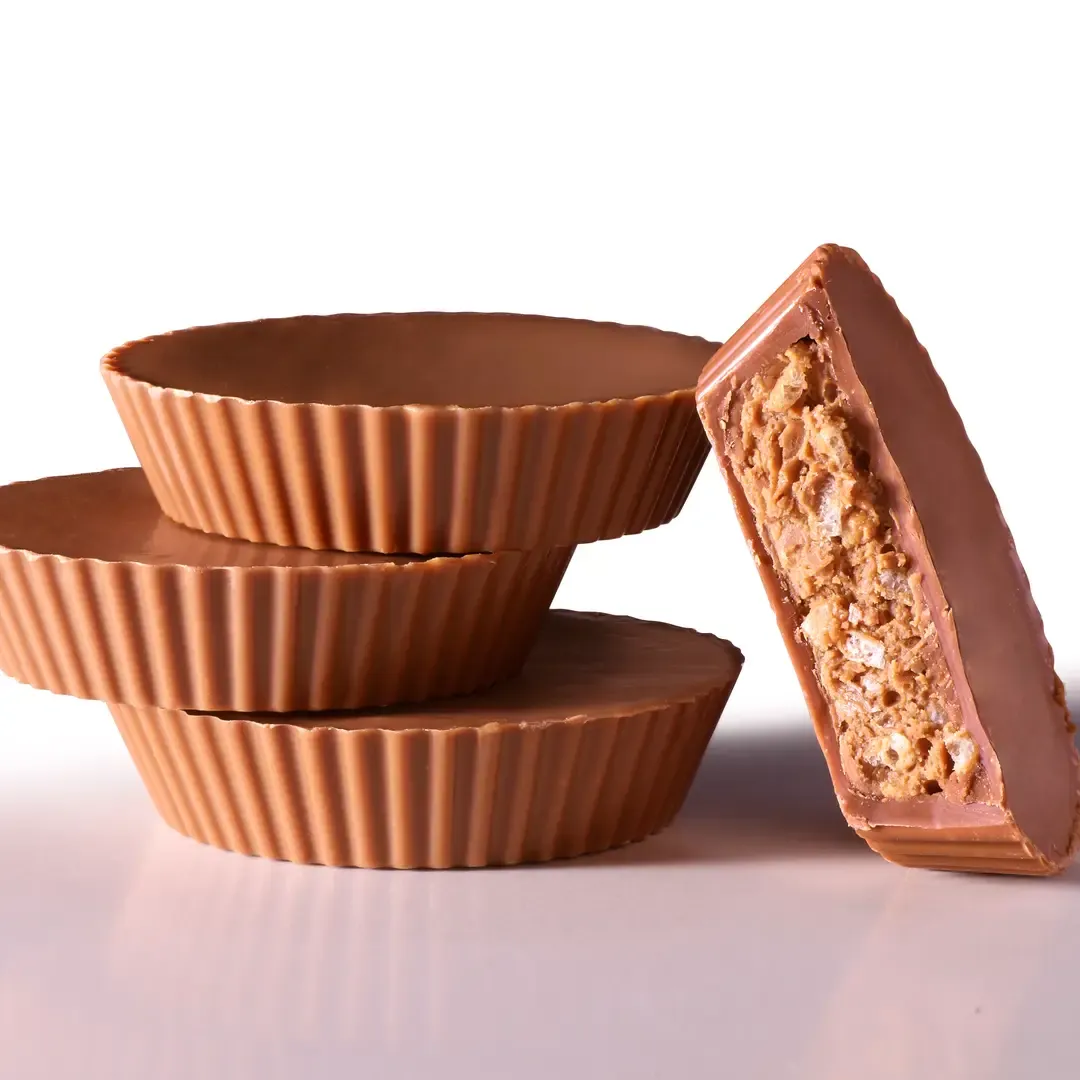 Hazelnut Cream and Rice Crisps Cups