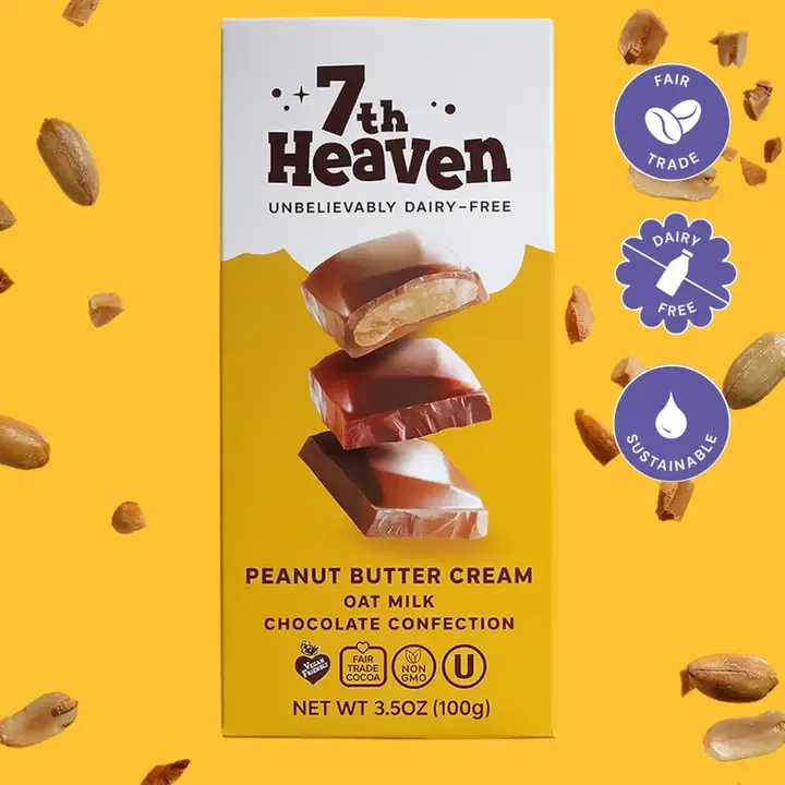 Peanut Butter Cream Chocolate Bar