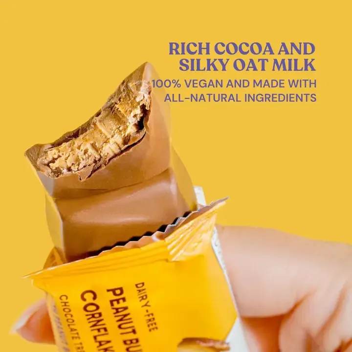 Peanut Butter & Cornflakes - Oat Milk Chocolate Confection