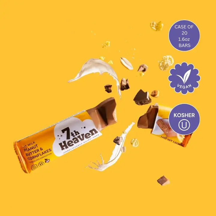 Peanut Butter & Cornflakes - Oat Milk Chocolate Confection