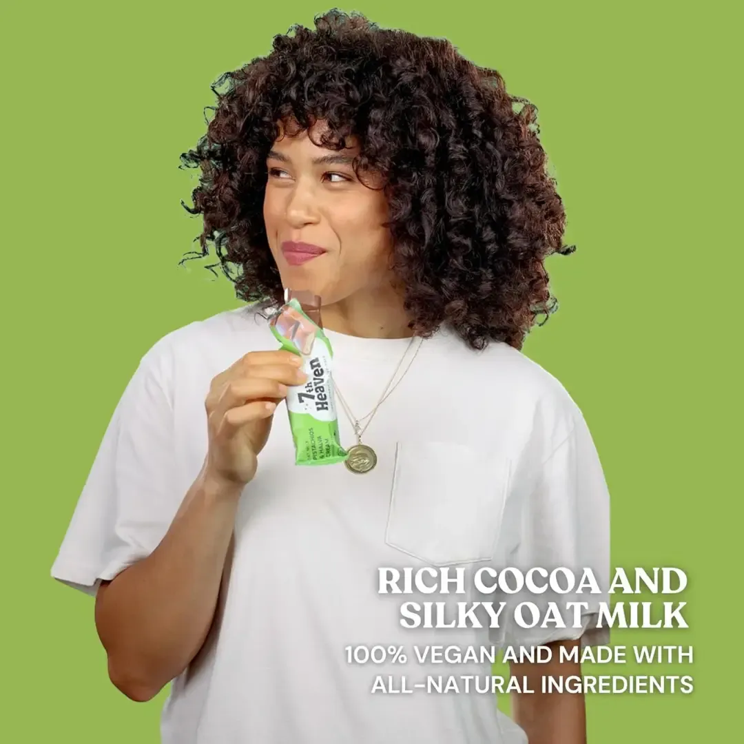 Pistachio & Halva Cream - Oat Milk Chocolate Confection
