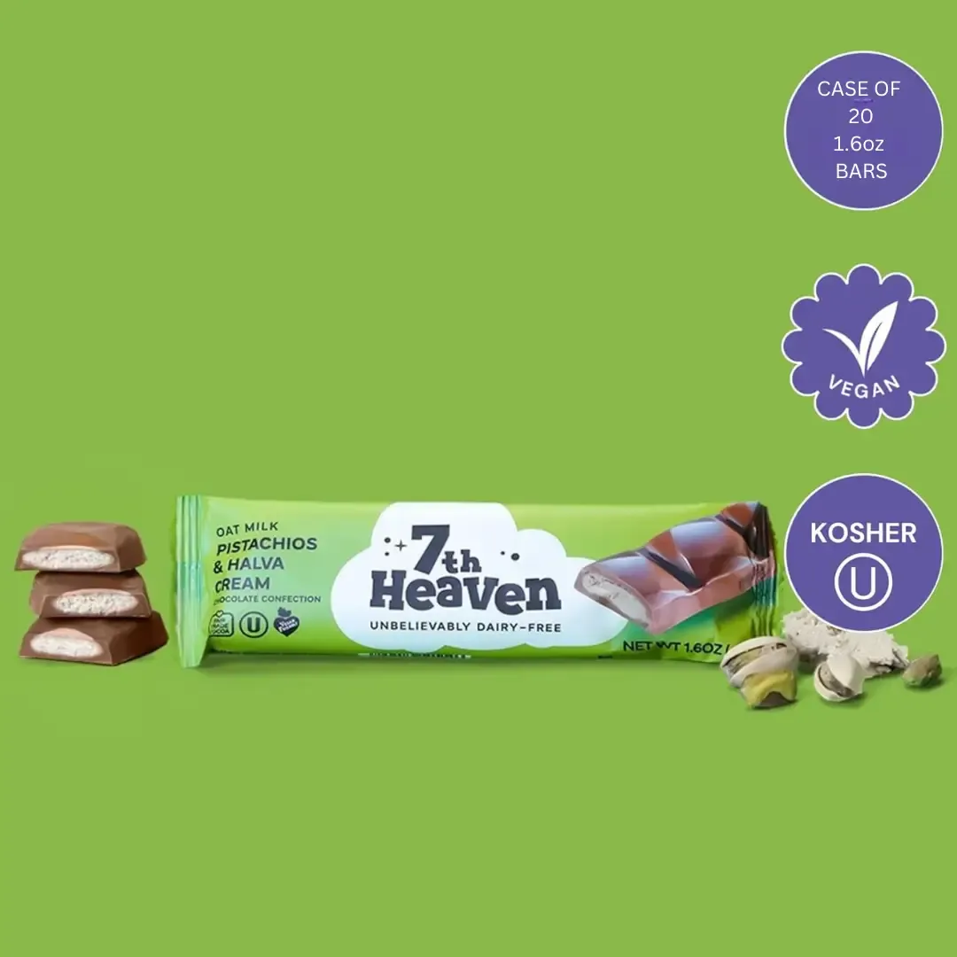 Pistachio & Halva Cream - Oat Milk Chocolate Confection