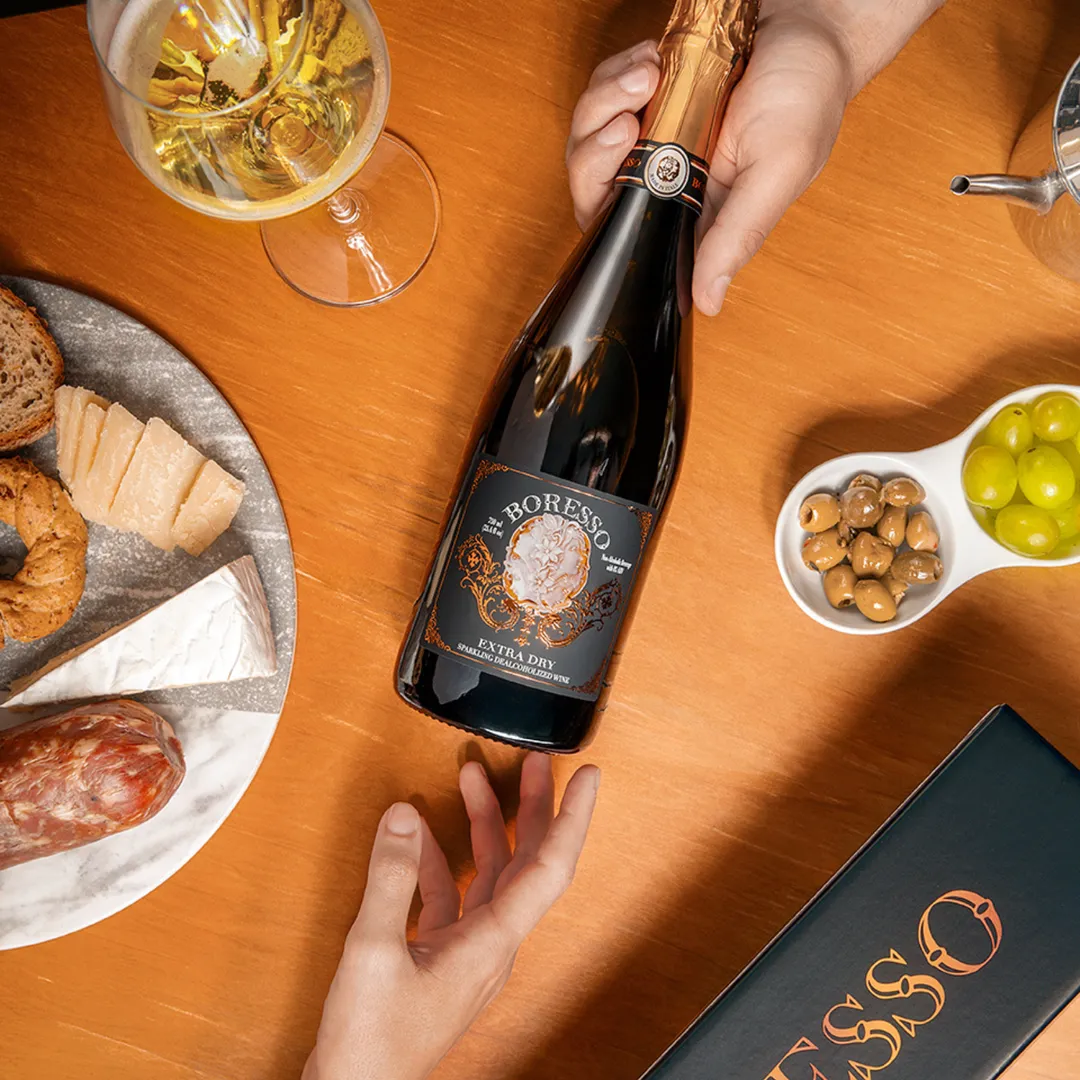 BORESSO EXTRA DRY Sparkling NA Wine from Italy