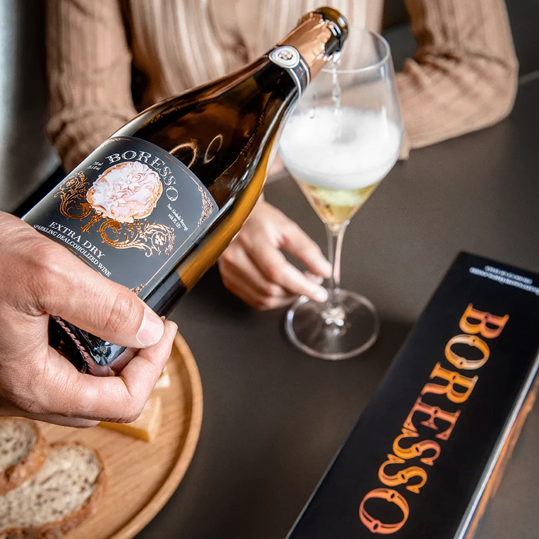 BORESSO EXTRA DRY Sparkling NA Wine from Italy