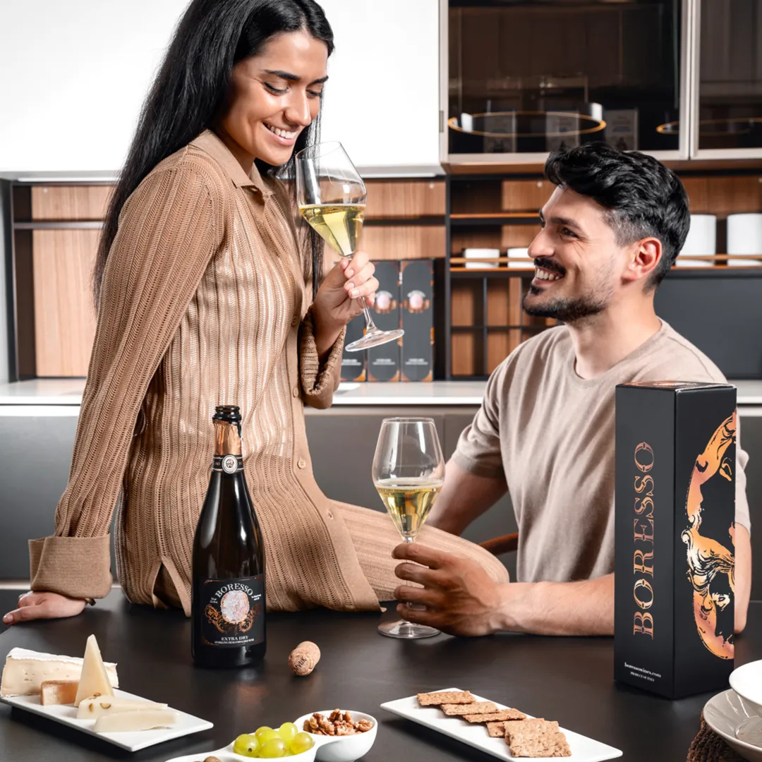 BORESSO EXTRA DRY Sparkling NA Wine from Italy