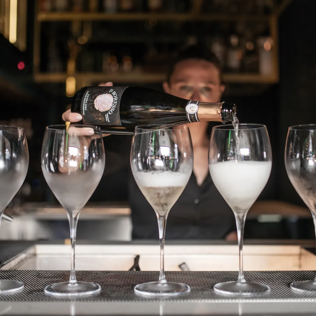 BORESSO EXTRA DRY Sparkling NA Wine from Italy