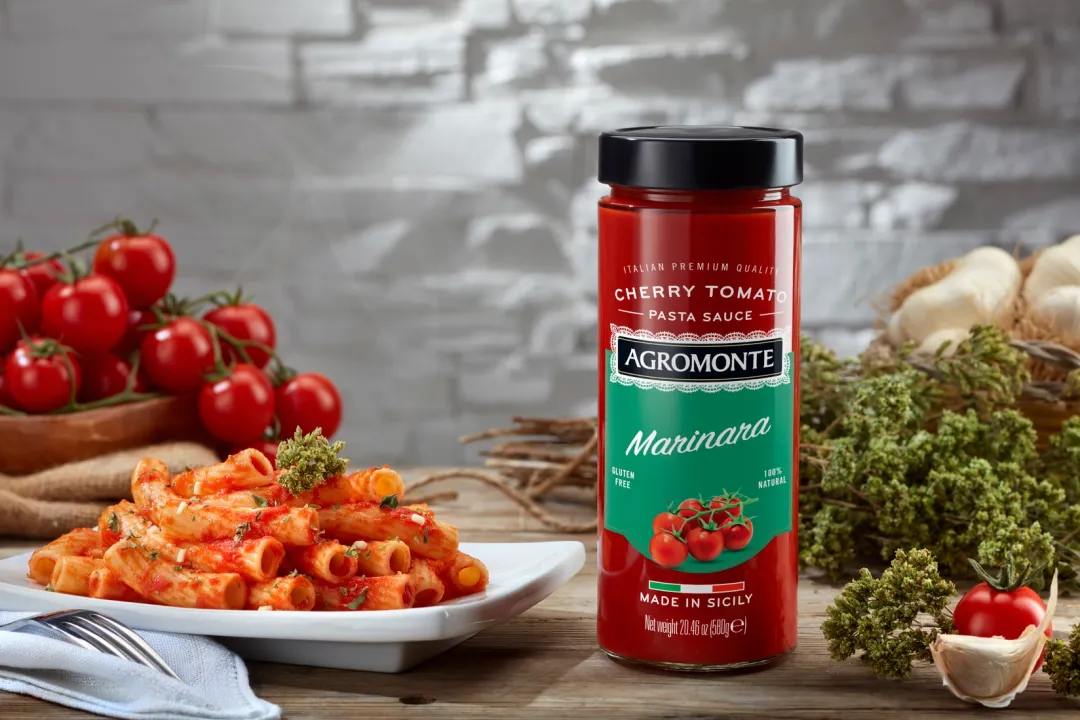 Agromonte Marinara Cherry Tomato Pasta Sauce, 20.46 oz