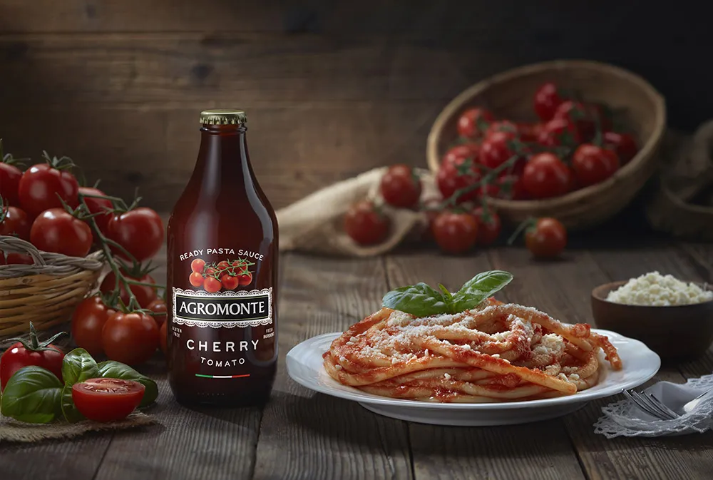 Agromonte Ready To Use Cherry Tomato Pasta Sauce, 11.64oz