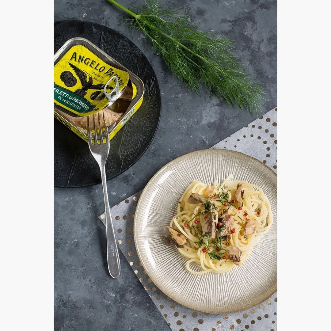 Angelo Parodi Mackerel Fillets in Pure Olive Oil