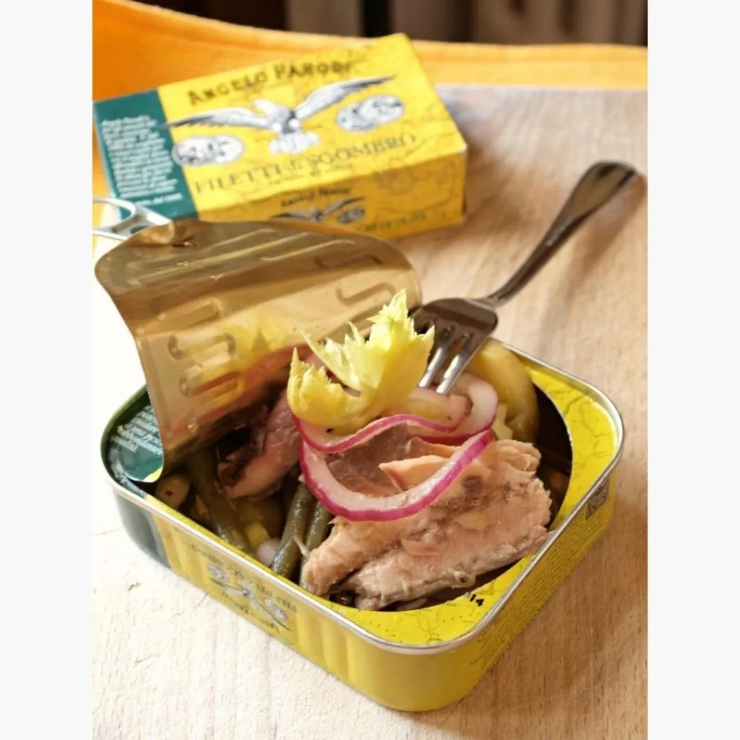 Angelo Parodi Mackerel Fillets in Pure Olive Oil