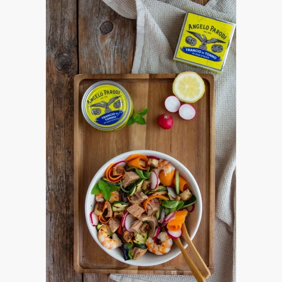 Angelo Parodi Tuna Steak in Olive Oil (Trancio Di Tonno)
