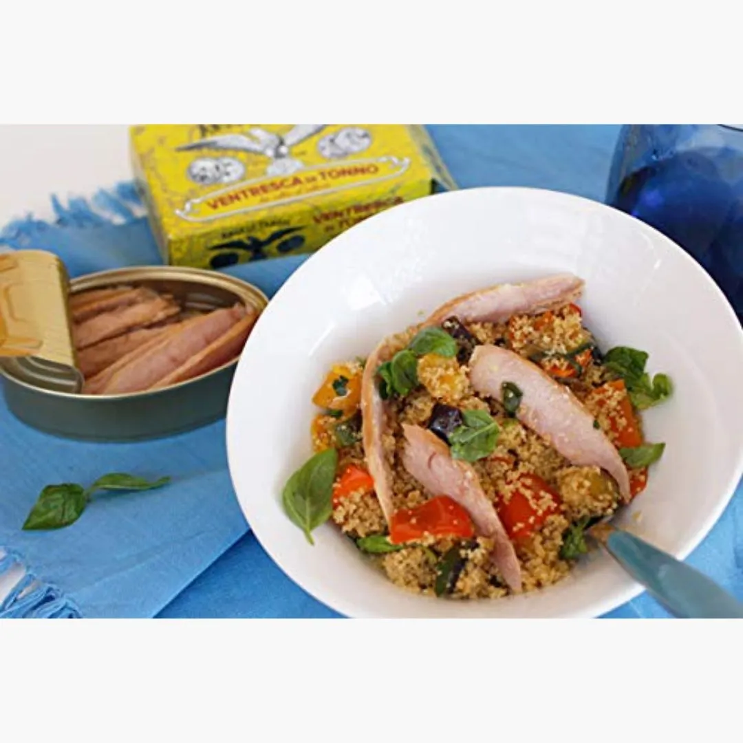 Angelo Parodi Ventresca Yellowfin Tuna in Pure Olive Oil