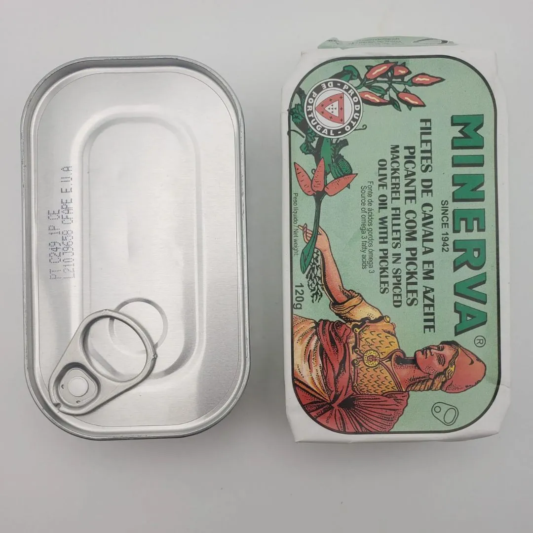 Minerva Gourmet Mackerel Fillets in Spicy Olive Oil