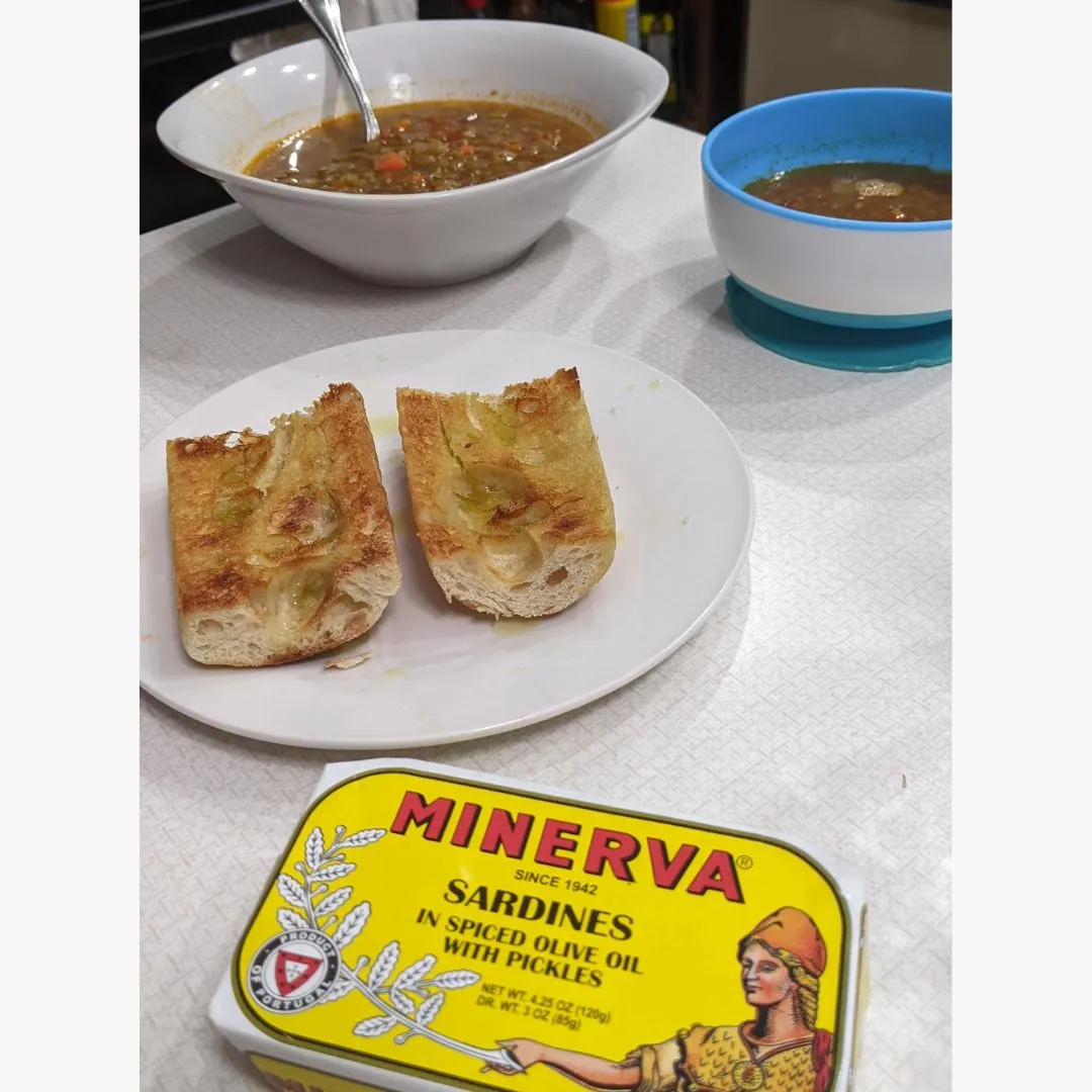 Minerva Gourmet Sardines in Spiced Olive Oil with Pickles