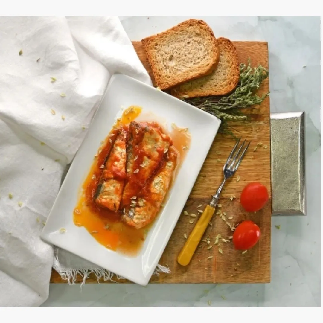 Minerva Gourmet Skinless Boneless Sardines in Tomato Sauce
