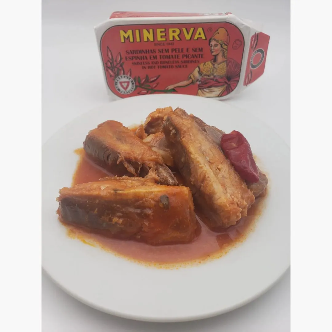 Minerva Gourmet Skinless Boneless Sardines in Tomato Sauce