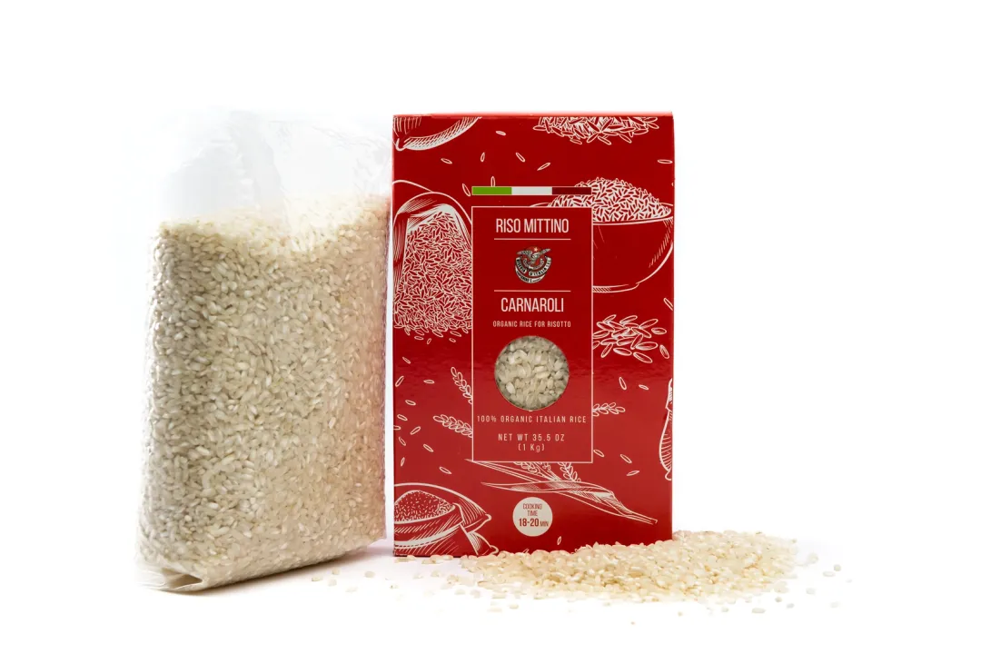 Mittino Organic Carnaroli Rice For Risotto