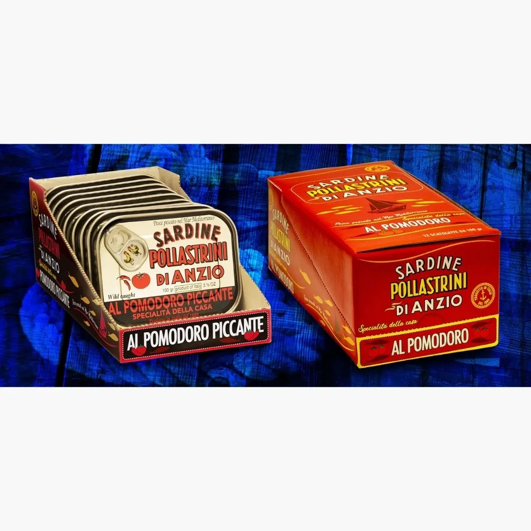 Pollastrini Sardines in Tomato Sauce