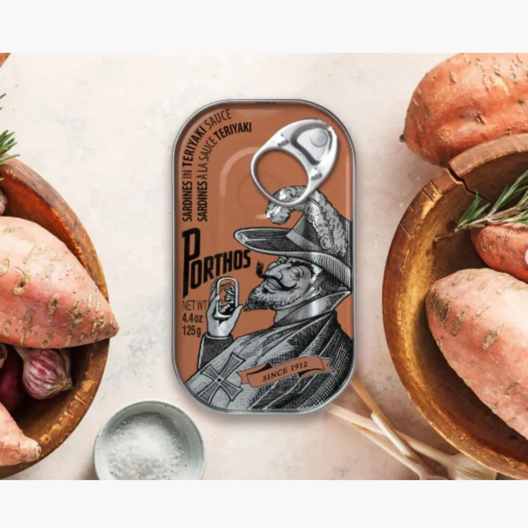 Porthos Sardines in Teriyaki Sauce