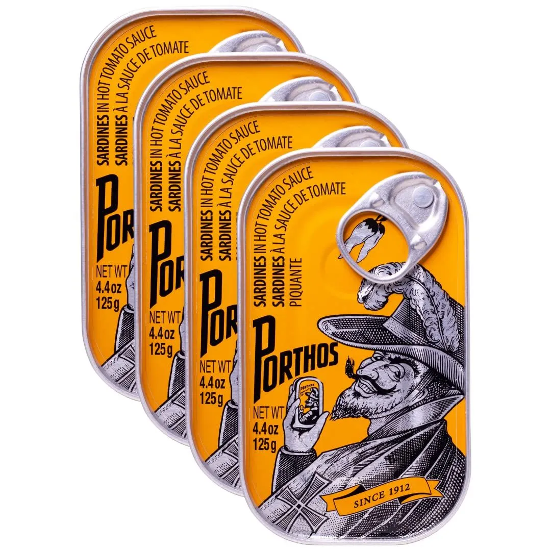 Porthos Sardines Spicy Tomato Sauce