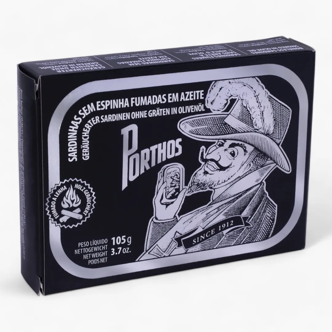 Porthos Smoked Boneless Sardines in Olive Oil