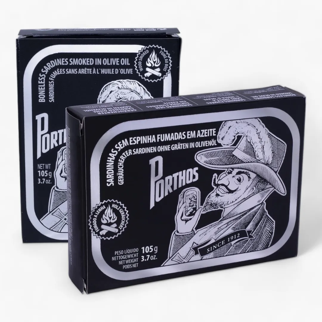 Porthos Smoked Boneless Sardines in Olive Oil