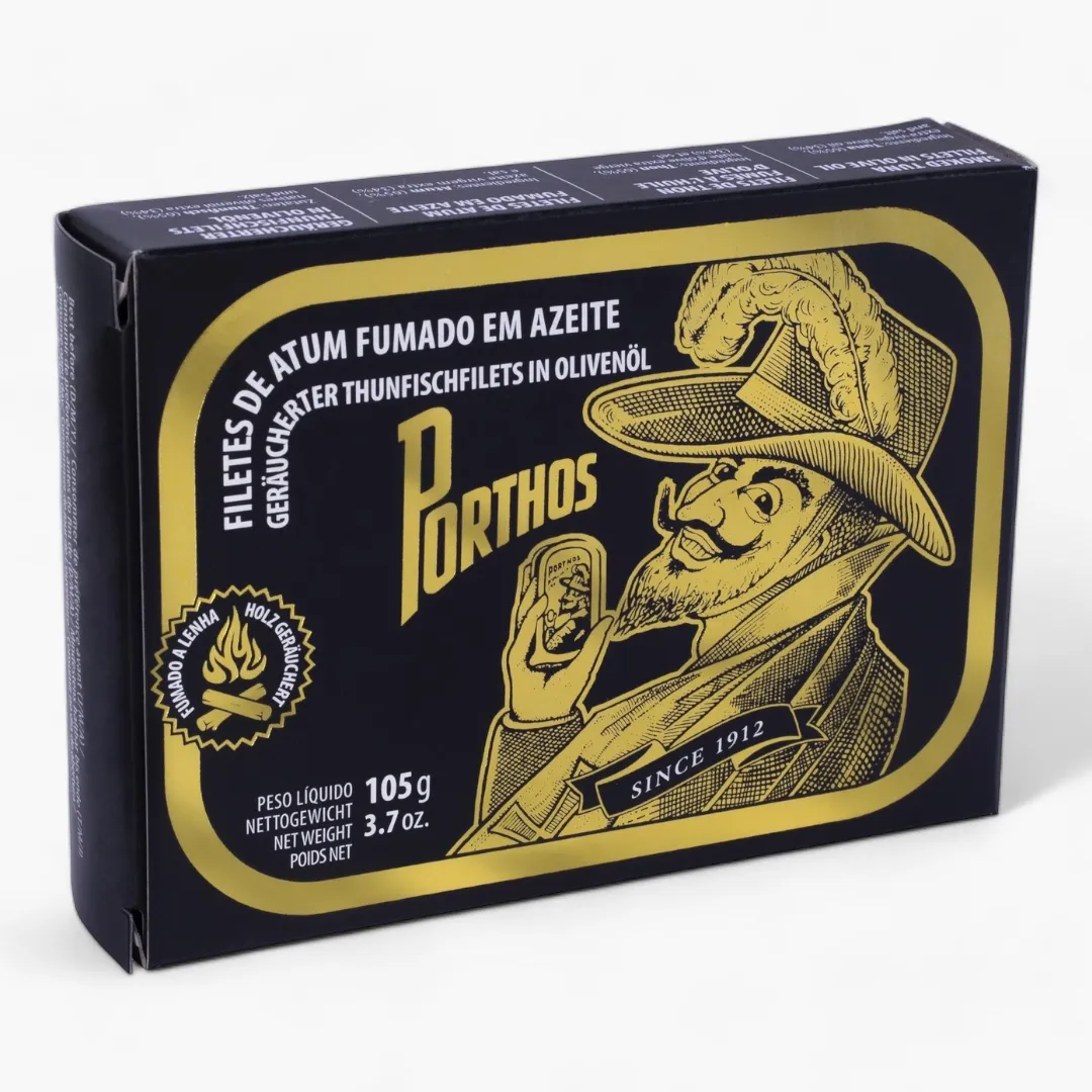 Porthos Smoked Tuna Fillets in Olive Oil