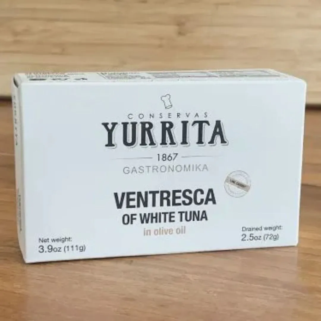 Yurrita Spanish Bonito Del Norte Ventresca Tuna in Olive Oil