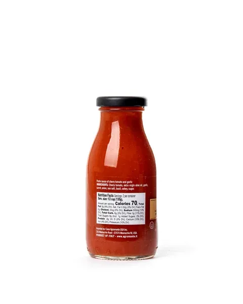 Agromonte Ready To Use Roasted Garlic Pasta Sauce, 9.17oz