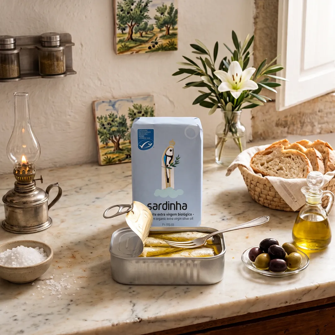 MSC Sardines in Organic Extra Virgin Olive Oil