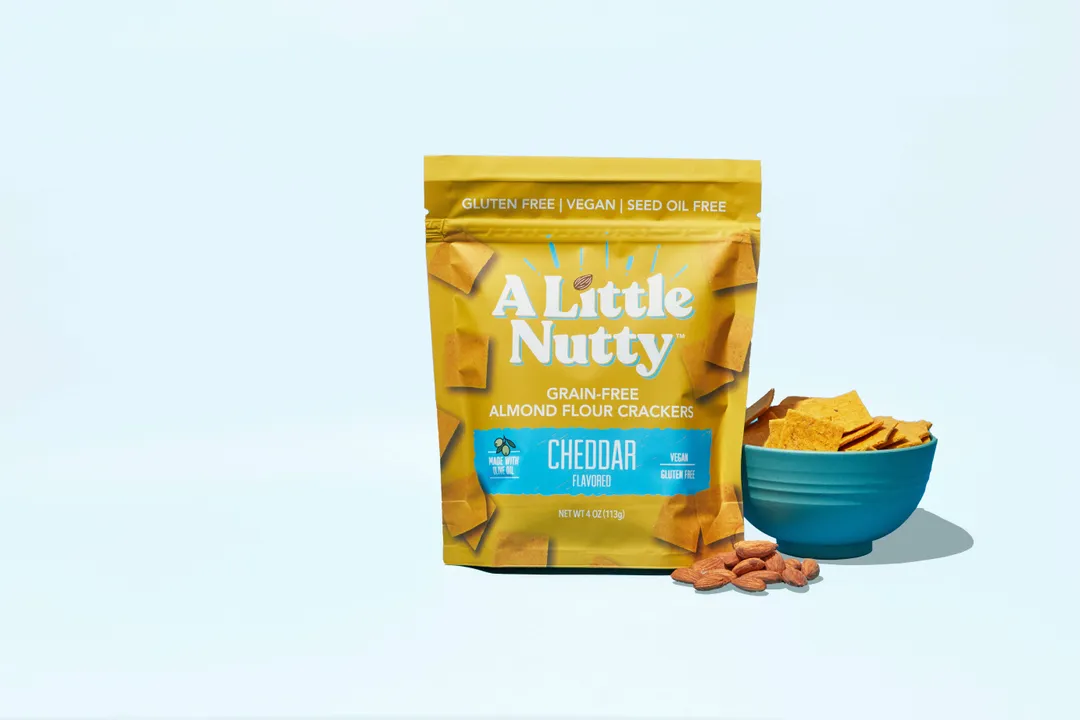 Grain-Free, Gluten-Free Cheddar Flavored Crackers