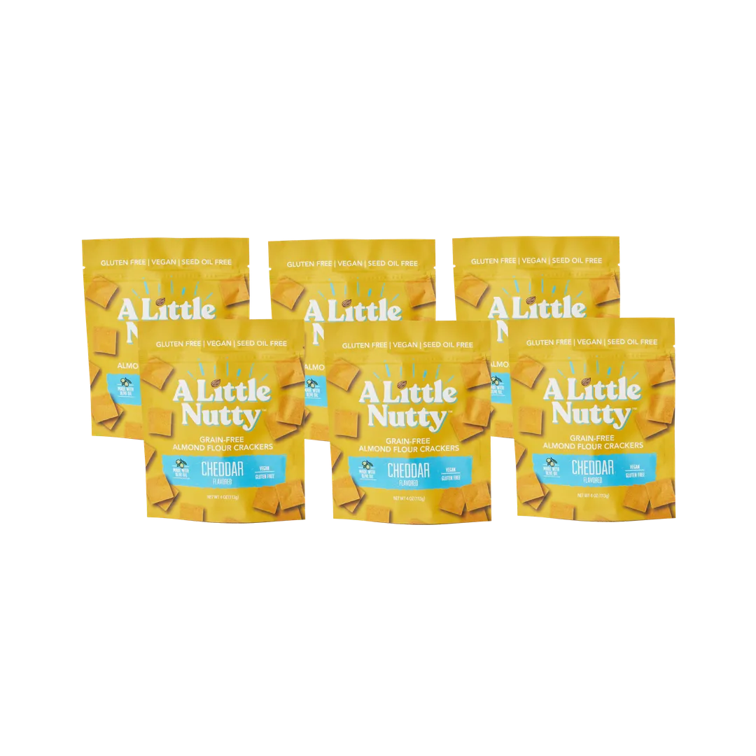 Grain-Free, Gluten-Free Cheddar Flavored Crackers