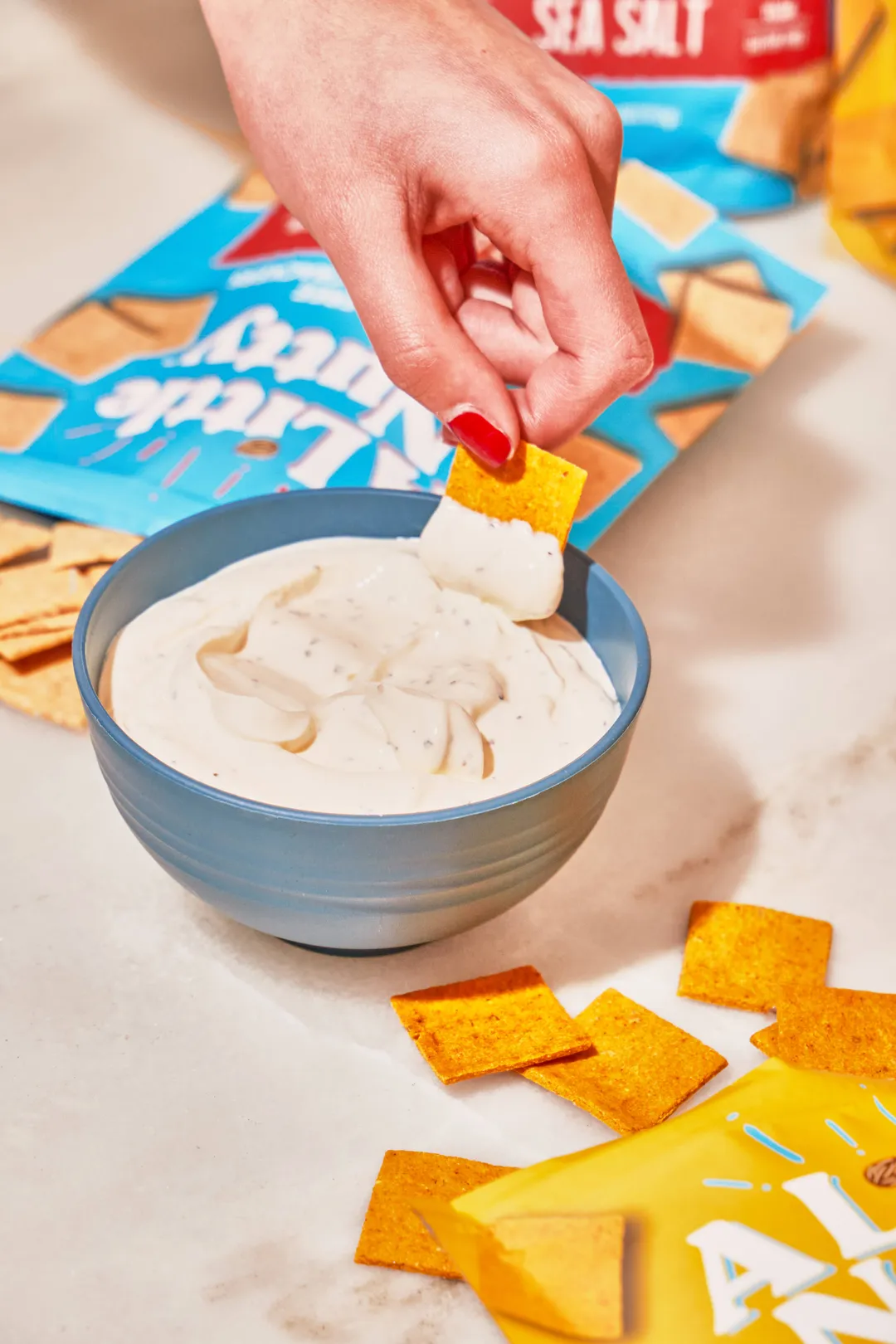 Mixed Case Grain-Free, Gluten-Free Sea Salt & Cheddar Flavored Crackers