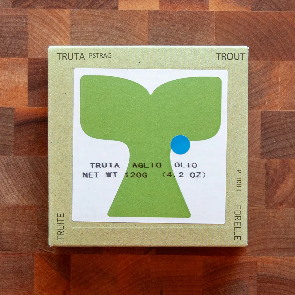 ABC+ Trout Fillets "Aglio e Olio", 120g