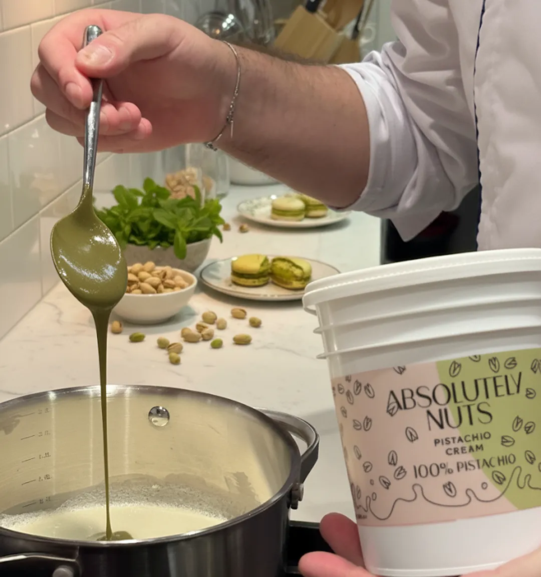 100% Roasted Green Pistachio Butter (Single Ingredient and Single Origin)
