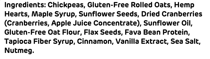 Chickpea & Granola Crunch Mix - Maple Cinnamon - Single Serve