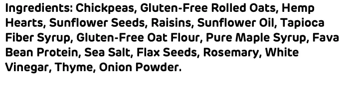 Chickpea & Granola Crunch Mix - Rosemary Sea Salt