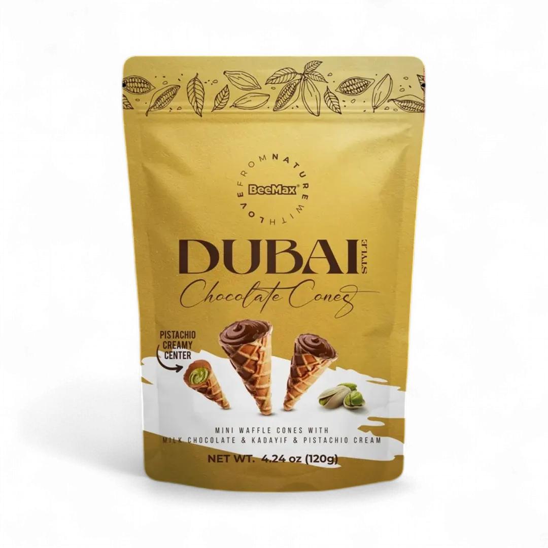 Beemax Dubai Chocolate Cone 4.24 oz